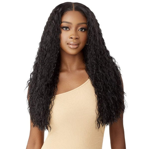 Outre Human Hair Blend 5x5 Lace Closure Wig - HHB PERUVIAN WATER WAVE 24" - SoGoodBB.com