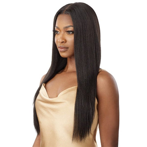 Outre Human Hair Blend 5x5 Lace Closure Wig - HHB YAKI STRAIGHT 26" - SoGoodBB.com