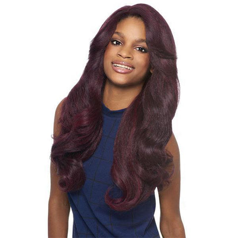 Outre Lace Front Batik Bundle Hair Synthetic Lace Front Wig - Dominican Blow Out Relaxed Batik - SoGoodBB.com