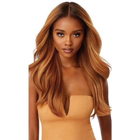 Outre Melted Hairline Synthetic Swiss Lace Front Wig - KAMIYAH - SoGoodBB.com