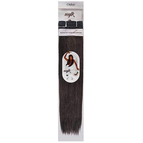 Outre Mylk 100% Remi Human Hair Weave - MYLK YAKI 10~14" - SoGoodBB.com