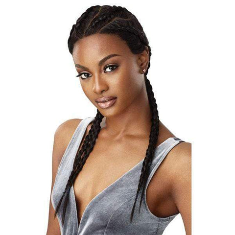 Outre Mytresses Black Label 100% Fully Hand-Tied Lace Wig - NATURAL STRAIGHT - SoGoodBB.com