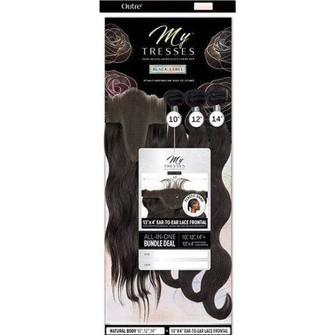 Outre Mytresses Black Label 100% Human Hair Weave - BODY (13x4 Lace Closure With Bundles) - SoGoodBB.com