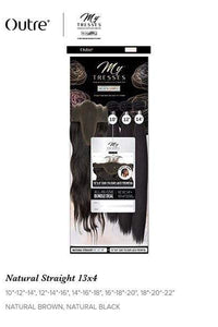 Outre Mytresses Black Label 100% Human Hair Weave - STRAIGHT (13x4 Lace Closure With Bundles) - SoGoodBB.com