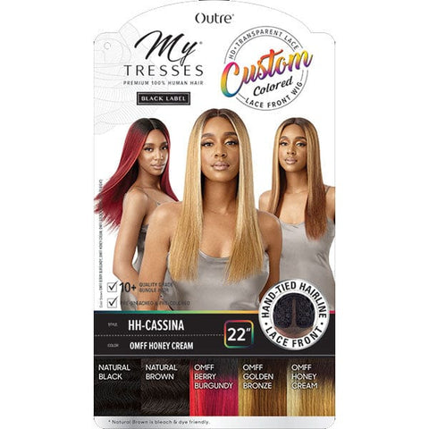 Outre Mytresses Black Label Custom Colored Lace Full Frontal Wig - CASSINA - SoGoodBB.com
