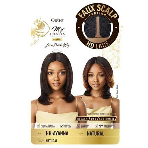 Outre Mytresses Gold Label 100% Human Hair Lace Front Wig - AYANNA - SoGoodBB.com