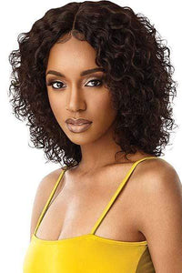 Outre Mytresses Gold Label 100% Human Hair Lace Front Wig - NATURAL BOHO JERRY - SoGoodBB.com