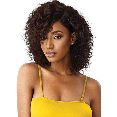 Outre Mytresses Gold Label 100% Human Hair Lace Front Wig - NATURAL BOHO JERRY - SoGoodBB.com