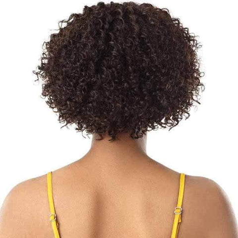 Outre Mytresses Gold Label 100% Human Hair Lace Front Wig - NATURAL BOHO LAYER BOB - SoGoodBB.com