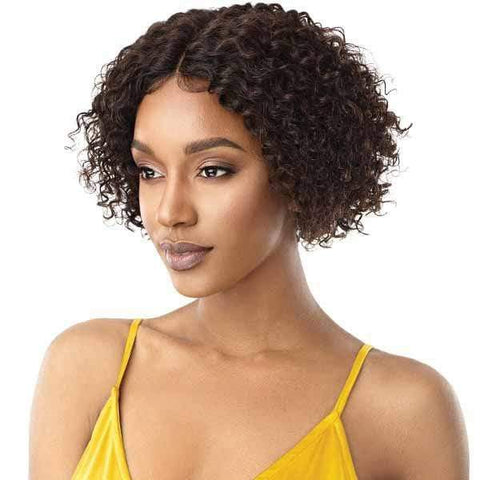 Outre Mytresses Gold Label 100% Human Hair Lace Front Wig - NATURAL BOHO LAYER BOB - SoGoodBB.com