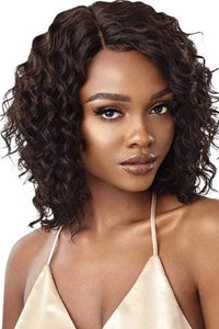 Outre Mytresses Gold Label 100% Human Hair Lace Front Wig - NATURAL CURLY DEEP - SoGoodBB.com