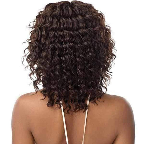 Outre Mytresses Gold Label 100% Human Hair Lace Front Wig - NATURAL CURLY DEEP - SoGoodBB.com