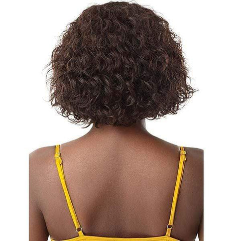 Outre Mytresses Gold Label 100% Human Hair Lace Front Wig - NATURAL JERRY BOB - SoGoodBB.com