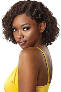 Outre Mytresses Gold Label 100% Human Hair Lace Front Wig - NATURAL JERRY BOB - SoGoodBB.com