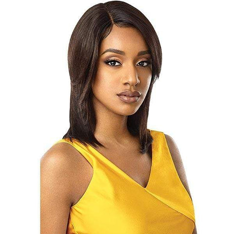 Outre Mytresses Gold Label 100% Human Hair Lace Front Wig - NATURAL STRAIGHT 16-18" - SoGoodBB.com