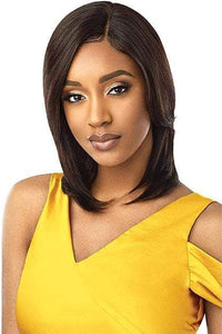 Outre Mytresses Gold Label 100% Human Hair Lace Front Wig - NATURAL STRAIGHT 16-18" - SoGoodBB.com