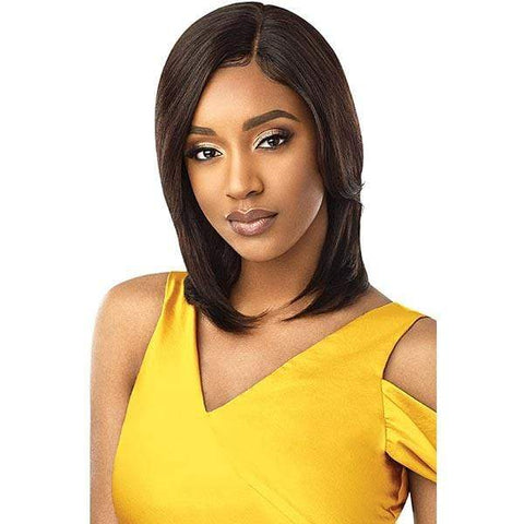 Outre Mytresses Gold Label 100% Human Hair Lace Front Wig - NATURAL STRAIGHT 16-18" - SoGoodBB.com