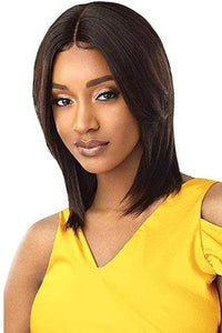 Outre Mytresses Gold Label 100% Human Hair Lace Front Wig - NATURAL STRAIGHT 16-18" - SoGoodBB.com