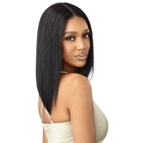 Outre Mytresses Gold Label 100% Human Hair Lace Front Wig - NATURAL STRAIGHT 16" - SoGoodBB.com