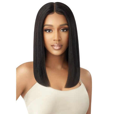 Outre Mytresses Gold Label 100% Human Hair Lace Front Wig - NATURAL STRAIGHT 16" - SoGoodBB.com