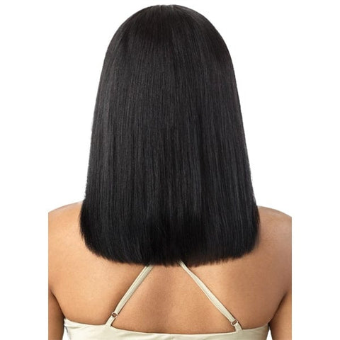 Outre Mytresses Gold Label 100% Human Hair Lace Front Wig - NATURAL STRAIGHT 16" - SoGoodBB.com