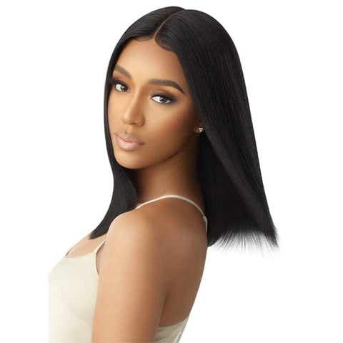 Outre Mytresses Gold Label 100% Human Hair Lace Front Wig - NATURAL STRAIGHT 16" - SoGoodBB.com