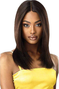 Outre Mytresses Gold Label 100% Human Hair Lace Front Wig - NATURAL STRAIGHT 20-22" - SoGoodBB.com