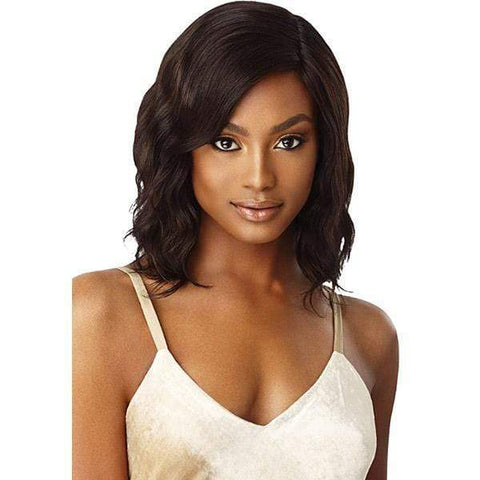 Outre Mytresses Gold Label 100% Human Hair Lace Front Wig - NATURAL WAVE 14" - SoGoodBB.com