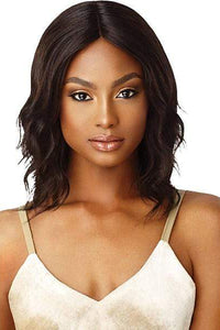 Outre Mytresses Gold Label 100% Human Hair Lace Front Wig - NATURAL WAVE 14" - SoGoodBB.com