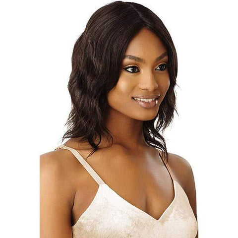 Outre Mytresses Gold Label 100% Human Hair Lace Front Wig - NATURAL WAVE 14" - SoGoodBB.com