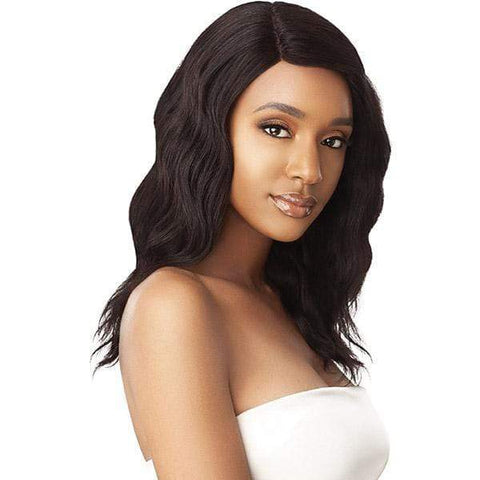 Outre Mytresses Gold Label 100% Human Hair Lace Front Wig - NATURAL WAVE 20" - SoGoodBB.com