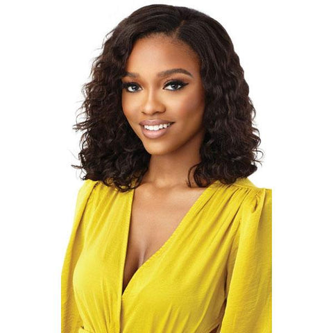 Outre Mytresses Gold Label 100% Human Hair U-Part Cap Wig - ARUBAN WAVE 12" - SoGoodBB.com