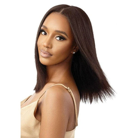Outre Mytresses Gold Label 100% Human Hair U-Part Cap Wig - DOMINICAN STRAIGHT 14″ - SoGoodBB.com