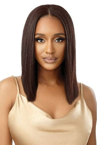 Outre Mytresses Gold Label 100% Human Hair U-Part Cap Wig - DOMINICAN STRAIGHT 14″ - SoGoodBB.com
