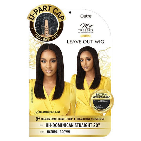 Outre Mytresses Gold Label 100% Human Hair U-Part Cap Wig - DOMINICAN STRAIGHT 20″ - SoGoodBB.com