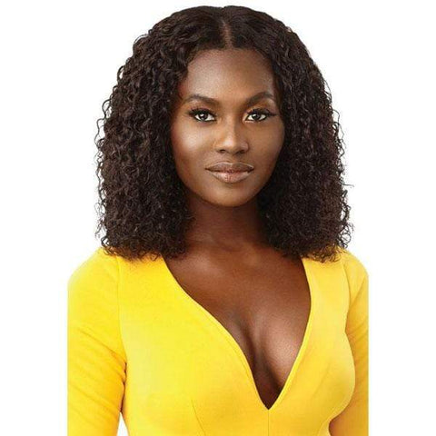 Outre Mytresses Gold Label 100% Human Hair U-Part Cap Wig - MALAYSIAN CURLY 14" - SoGoodBB.com