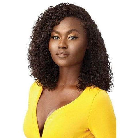 Outre Mytresses Gold Label 100% Human Hair U-Part Cap Wig - MALAYSIAN CURLY 14" - SoGoodBB.com
