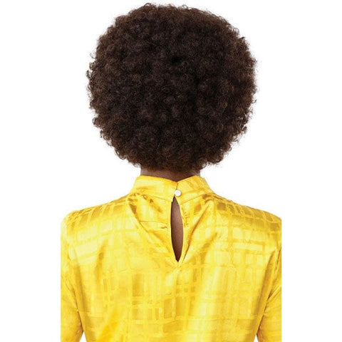Outre Mytresses Gold Label 100% Human Hair U-Part Cap Wig - NATURAL AFRO - Clearance - SoGoodBB.com
