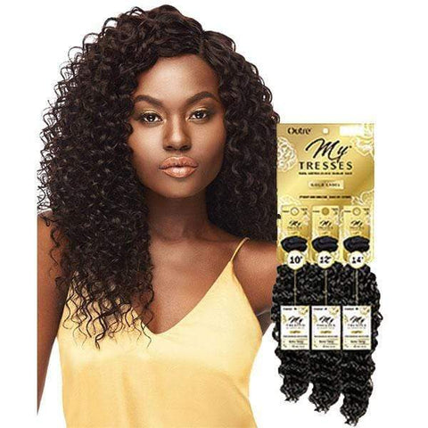 Outre MyTresses Gold Label 100% Human Hair Weave 3 bundles - BOHO DEEP 10"-22" - SoGoodBB.com