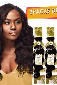 Outre MyTresses Gold Label 100% Human Hair Weave 3 bundles - OCEAN BODY 10"-22" - SoGoodBB.com