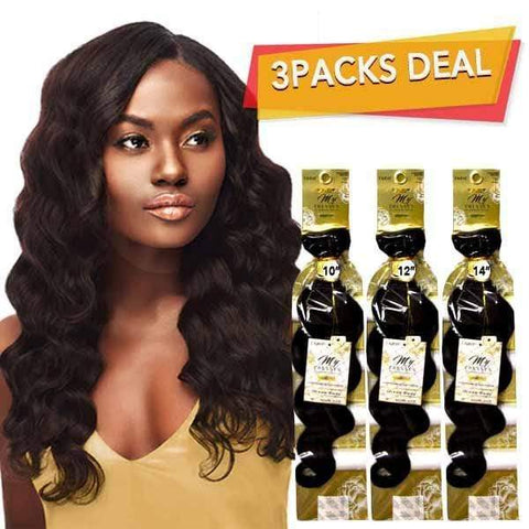 Outre MyTresses Gold Label 100% Human Hair Weave 3 bundles - OCEAN BODY 10"-22" - SoGoodBB.com