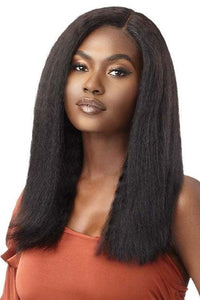 Outre Mytresses Gold Label Blowout 100% Human Hair Lace front Wig - KINKY STRAIGHT 20" - SoGoodBB.com