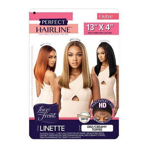 Outre Perfect Hairline Synthetic 13x4 Faux Scalp Lace Front Wig - LINETTE - SoGoodBB.com
