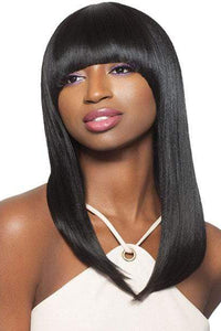Outre & Play Human Hair Blend Oval Bang Wig - DARCI - SoGoodBB.com
