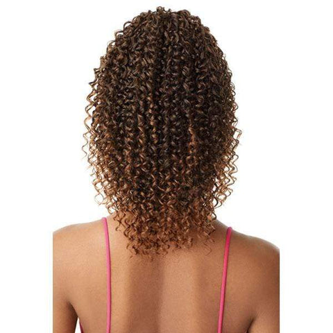 Outre Pretty Quick Synthetic Drawstring Ponytail - BERRY - SoGoodBB.com