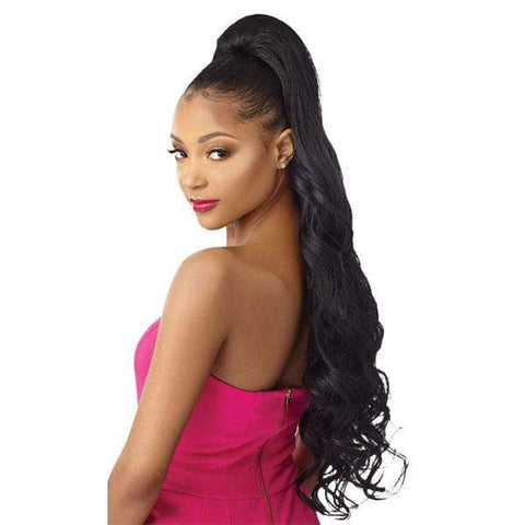Outre Pretty Quick Synthetic Drawstring Ponytail - EVAN 30" - SoGoodBB.com