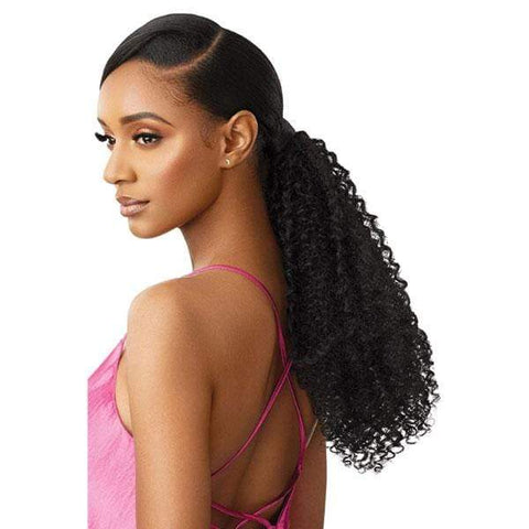 Outre Pretty Quick Synthetic Wrap Ponytail - BOHEMIAN COILS 18" - SoGoodBB.com