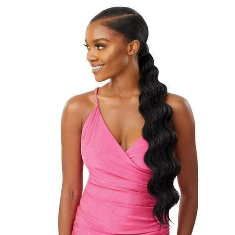 Outre Pretty Quick Synthetic Wrap Ponytail - FINGER WAVE 24" - SoGoodBB.com