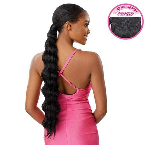 Outre Pretty Quick Synthetic Wrap Ponytail - FINGER WAVE 24" - SoGoodBB.com