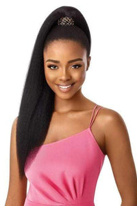 Outre Pretty Quick Synthetic Wrap Ponytail - JUMBO KINKY STRAIGHT 24" - SoGoodBB.com